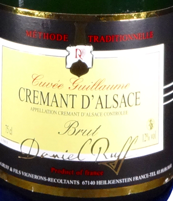 Cremant D\'Alsace Cuvée Guillaume