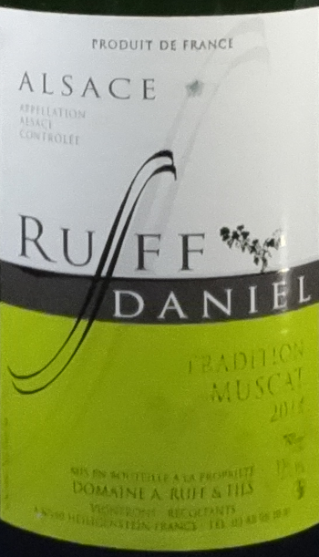 Daniel Ruff Muscat d\'Alsace Tradition